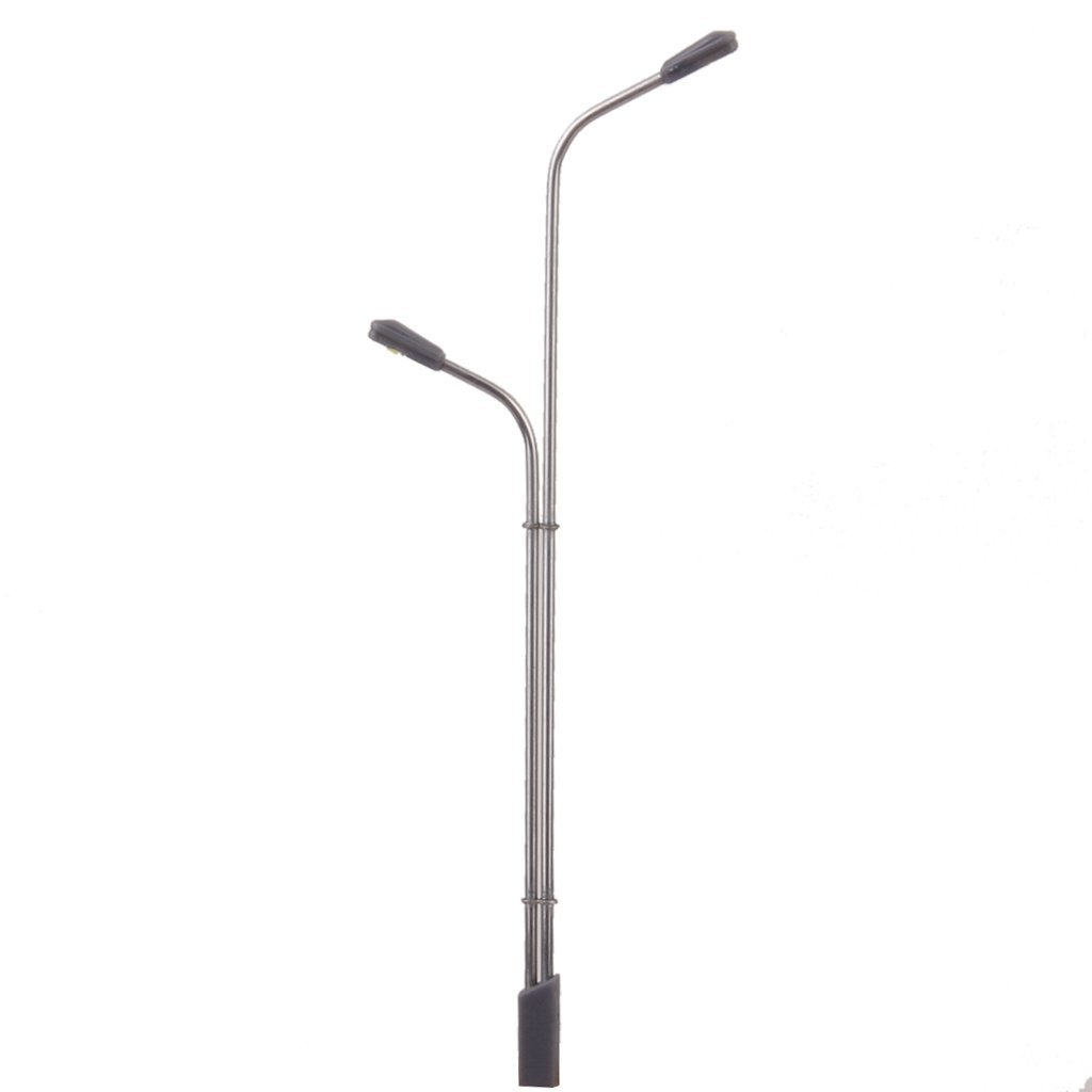 Photography Lighting Simulation - 10Pcs 1:150 Scaled Street Lights White