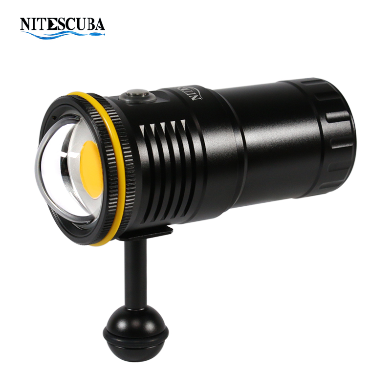 Photography Lighting Angles - Nitescuba NSV60 LED Diving Video flashlight