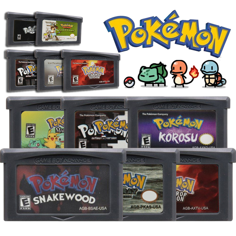 Photography Lighting Spotlight - Pokemon GBA Game Cartridge 32-Bit Video