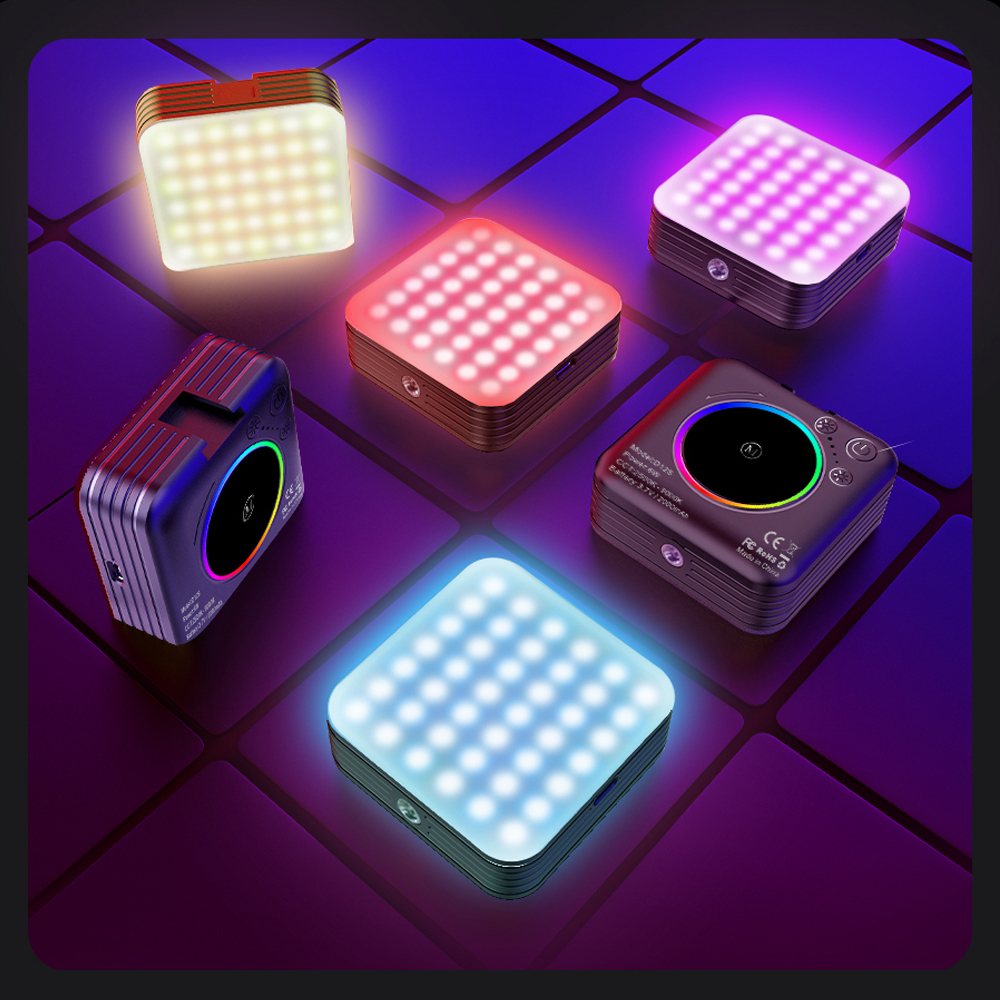 Lighting Effect In Photography - Full Color RGB Multi-port Applicable Pocket