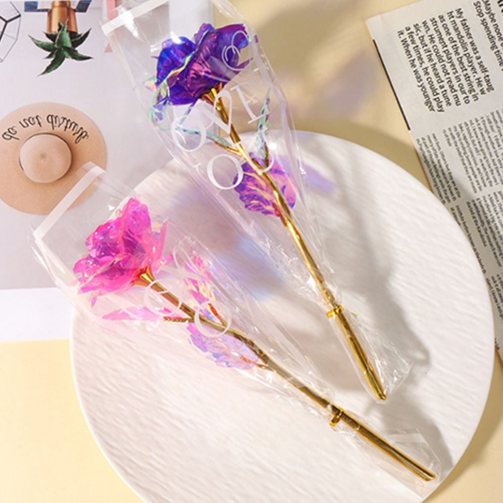 Glowing Gold Foil Rose Flower  - Photography Lighting Simulation avis et prix