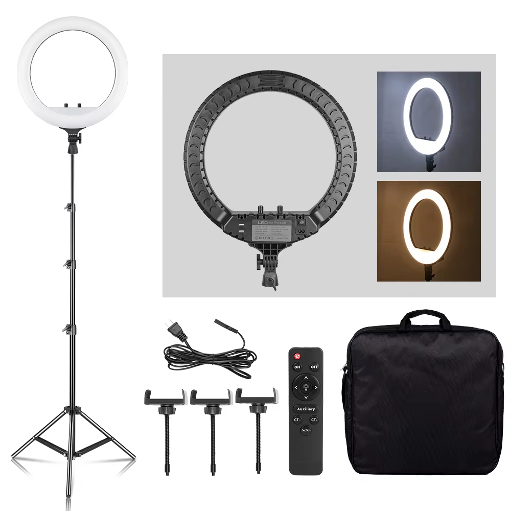 SH 18 Inch Knob Ring Light LED - Photography Lighting Overhead avis et prix