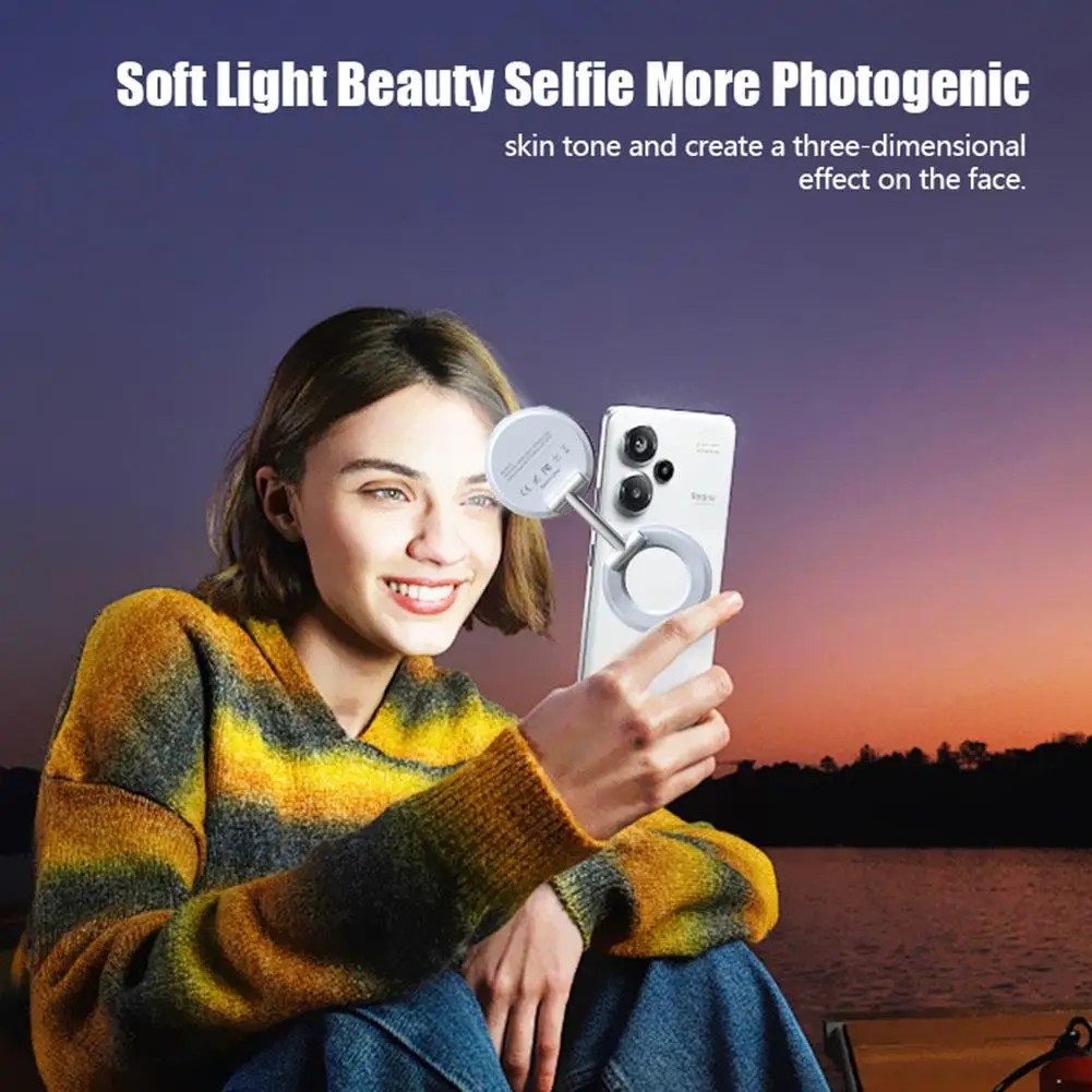 2in1 Foldable Magnetic Phone H - Photography Lighting Spotlight avis et prix