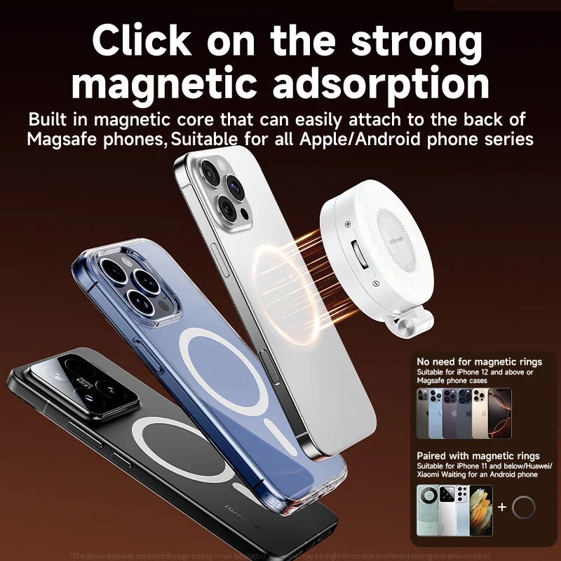 LED Selfie Fill Light for Mags - Photography Lighting Spotlight avis et prix