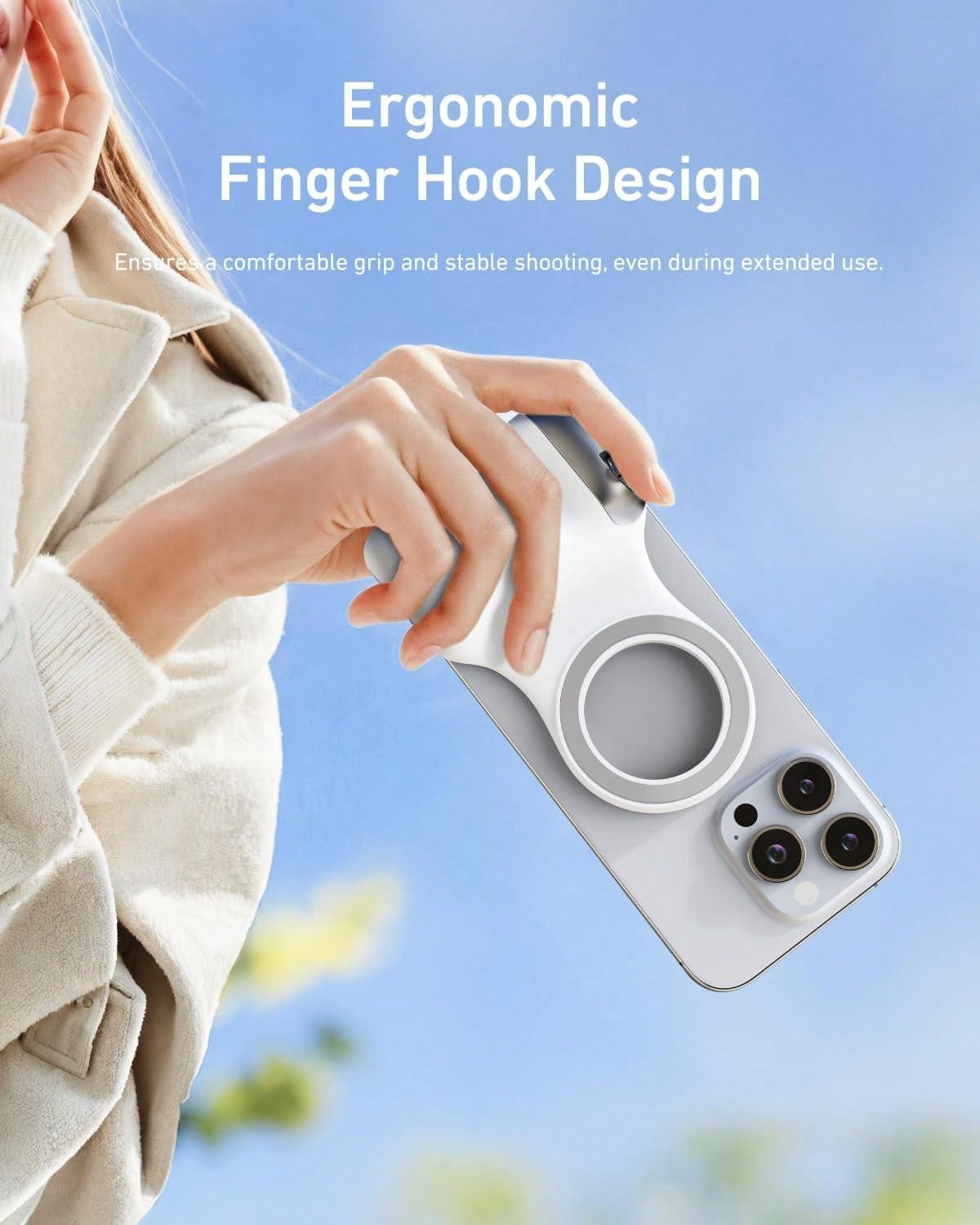 Silver Magnetic Phone Camera G - Photography Video Lighting Kit avis et prix