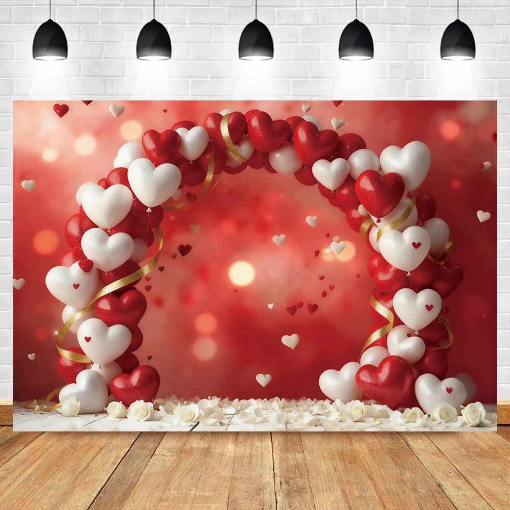 February 14 Valentine's Day Ba - Photography Lighting White Background avis et prix
