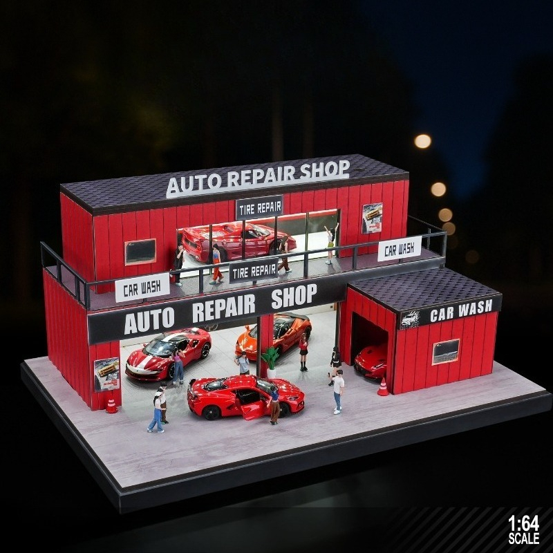 1:64 Multi-layer Container Gar - Photography Lighting Simulation avis et prix