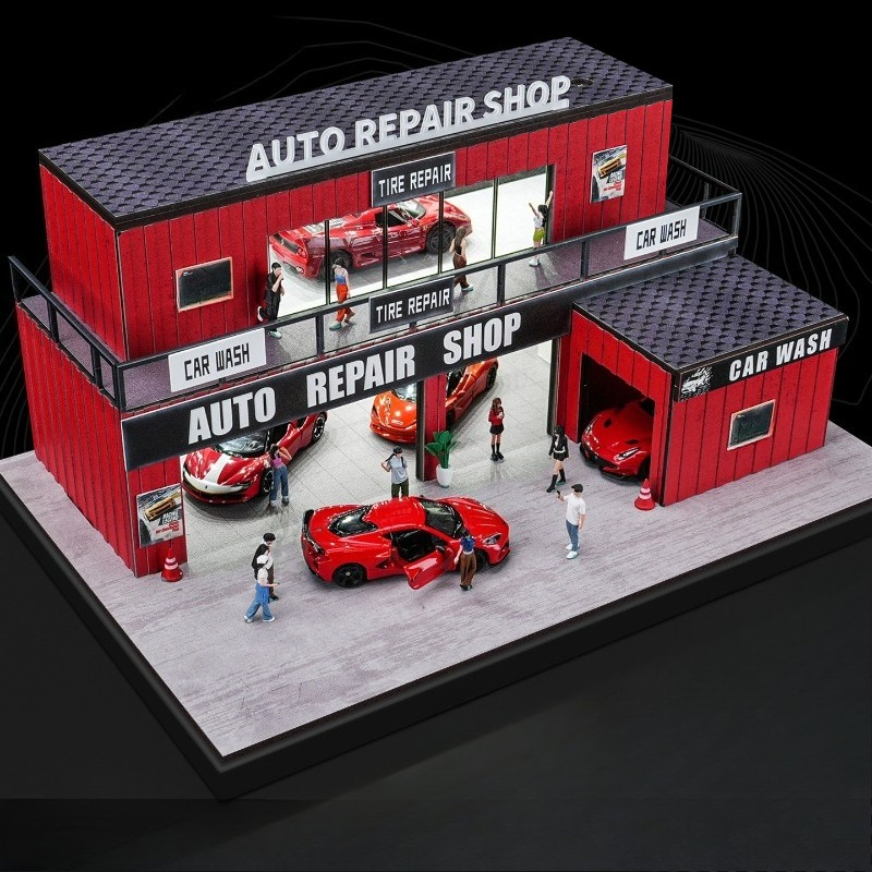 1:64 Multi-layer Container Gar - Photography Lighting Simulation avis et prix