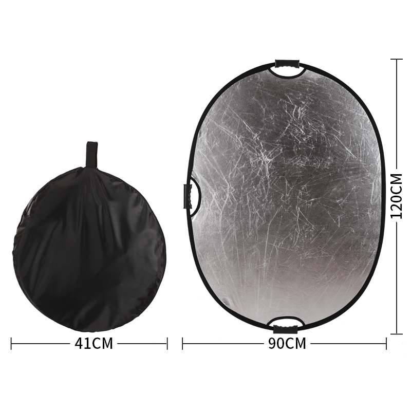 Portable 2-in-1 35x47inch/90x1 - Reflector Disc Silver avis et prix