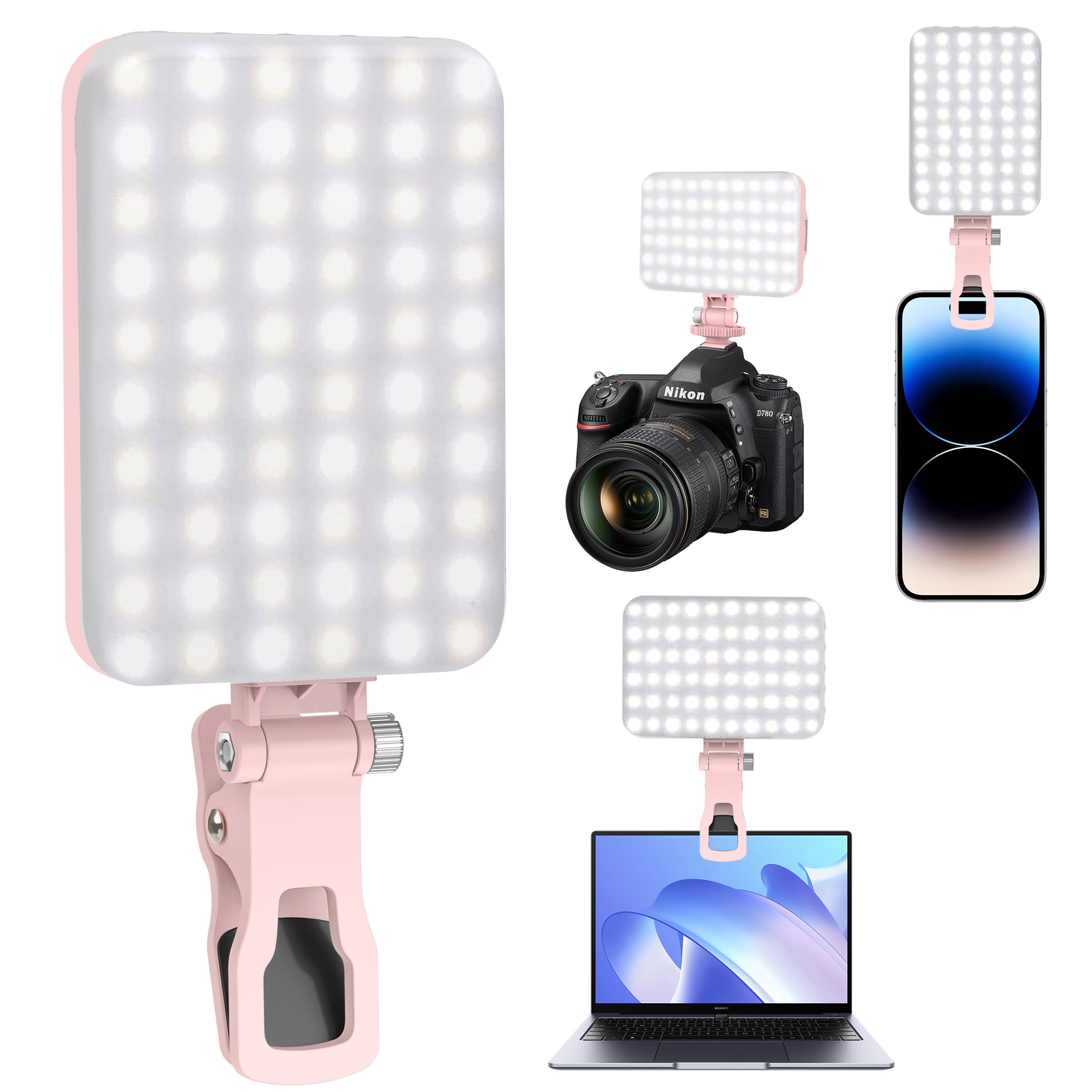 LED Selfie Light 60 High Power - Photography Lighting Spotlight avis et prix