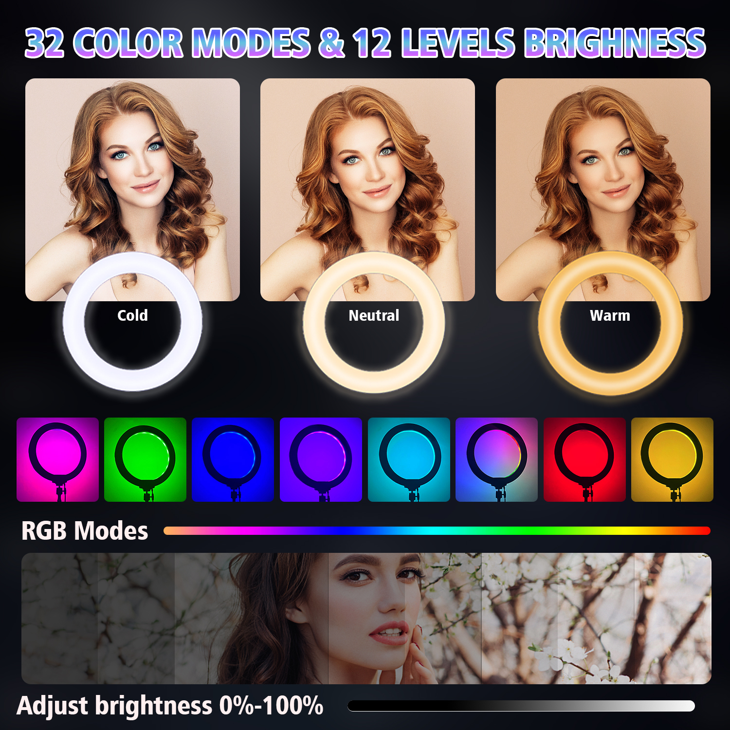 A 10 Inch Professional Selfie  - Photography Lighting Overhead avis et prix
