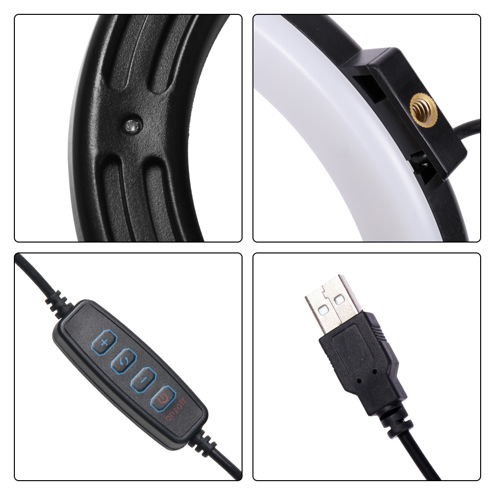 16cm/26cm/30cm LED Selfie Ring - Photography Lighting Overhead avis et prix