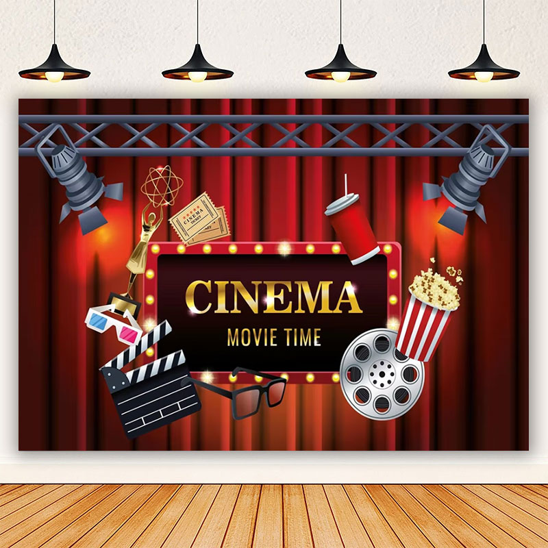 Cinema Movie Night Theme Photo - Photography Lighting Backdrop avis et prix