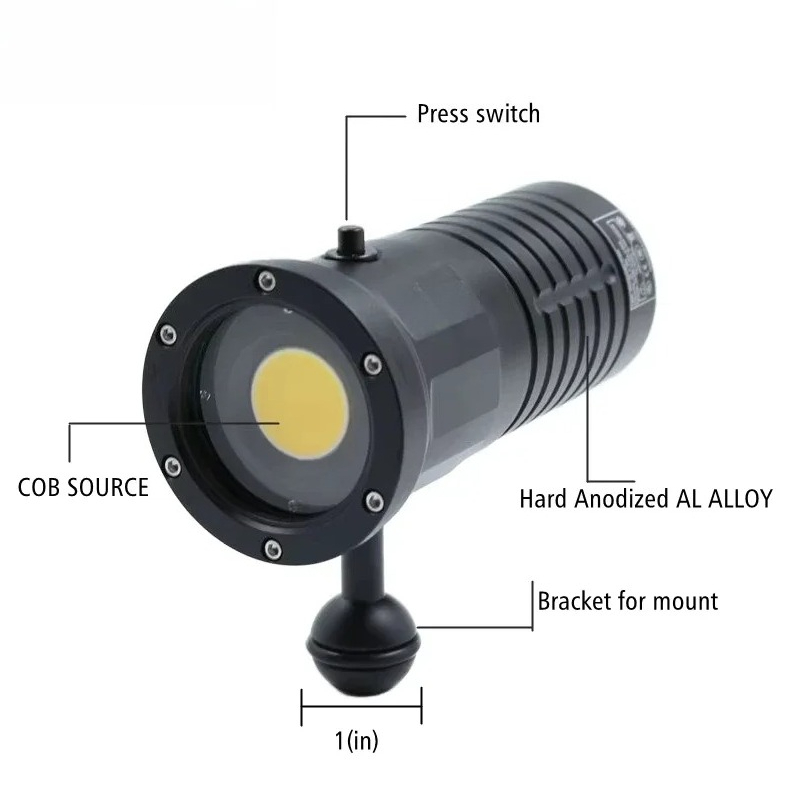 DL-V50 IP68 150M Diving Video  - Photography Lighting Angles avis et prix