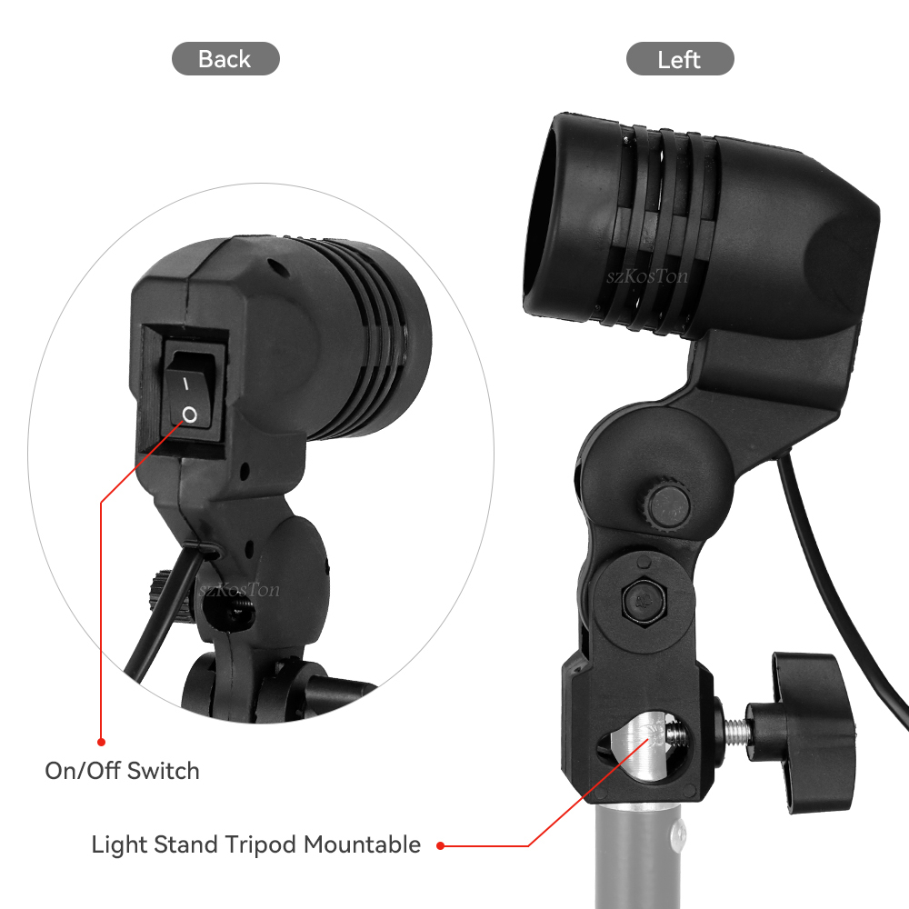Single Head Bulb Holder E27 So - Photography Video Lighting Kit avis et prix