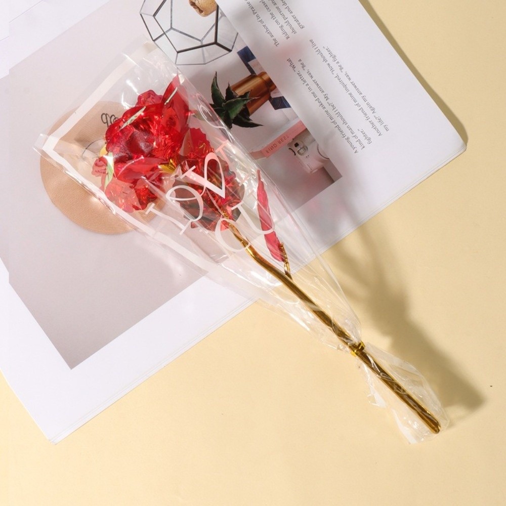 Glowing Gold Foil Rose Flower  - Photography Lighting Simulation avis et prix