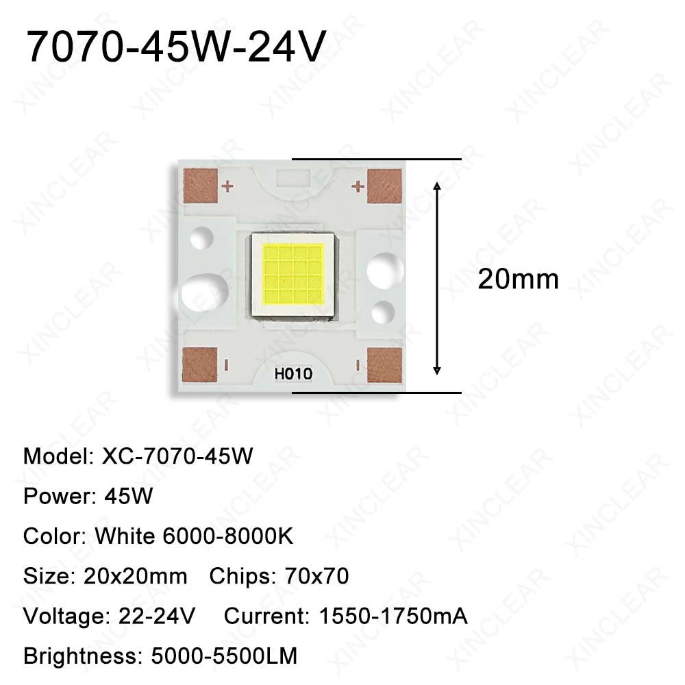 SMD 5050 7070 LED Chips 20W 45 - Photography Lighting Board avis et prix