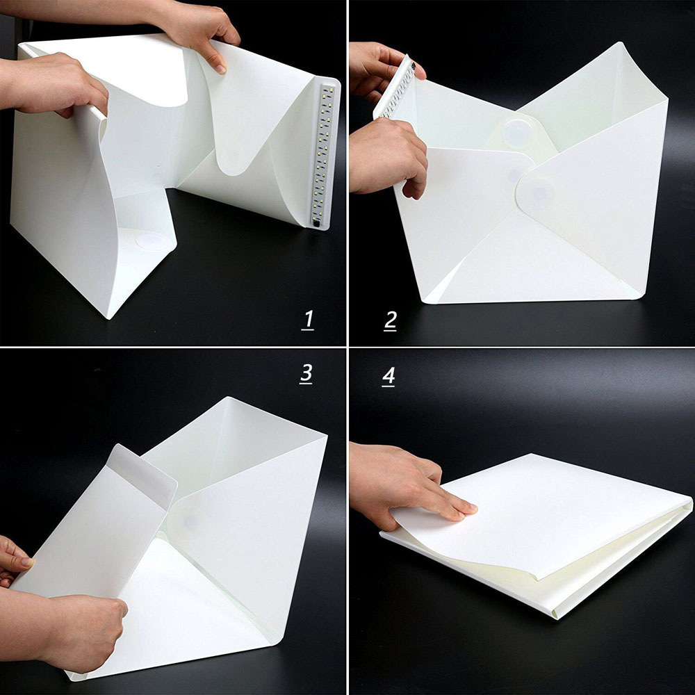 LED Panel Light Box Photograph - Photography Lighting Board avis et prix