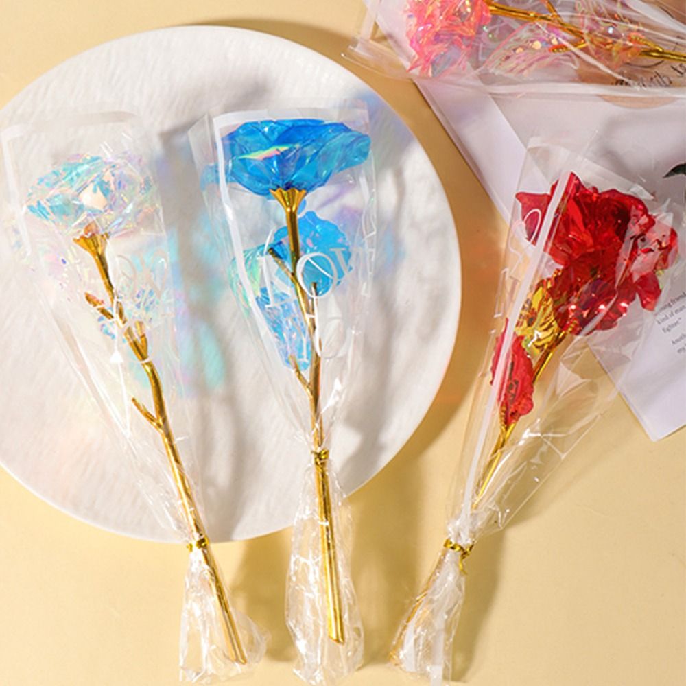 Glowing Gold Foil Rose Flower  - Photography Lighting Simulation avis et prix