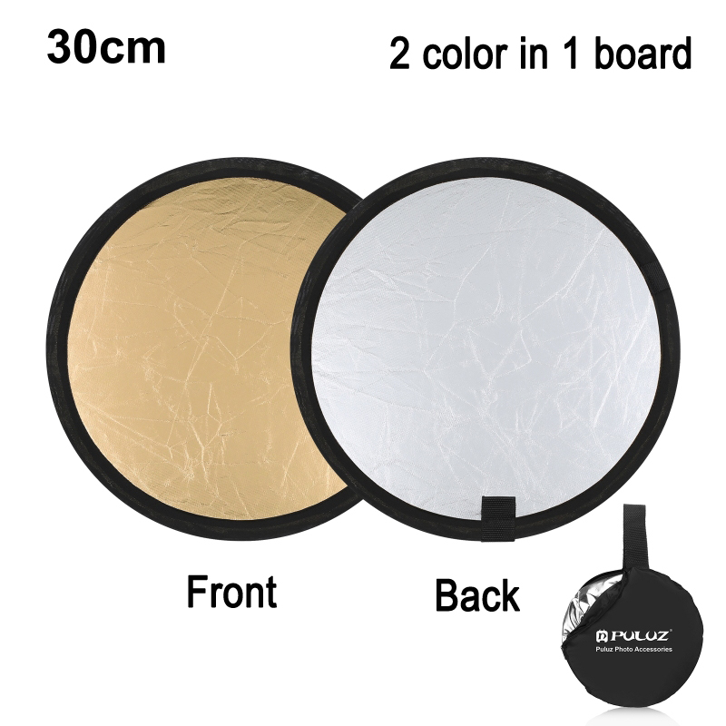 PULUZ 30cm Photography Reflect - Reflector Disc Silver avis et prix