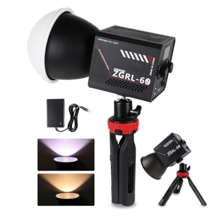 60W COB LED Video Light Handhe - Photography Lighting Spotlight avis et prix