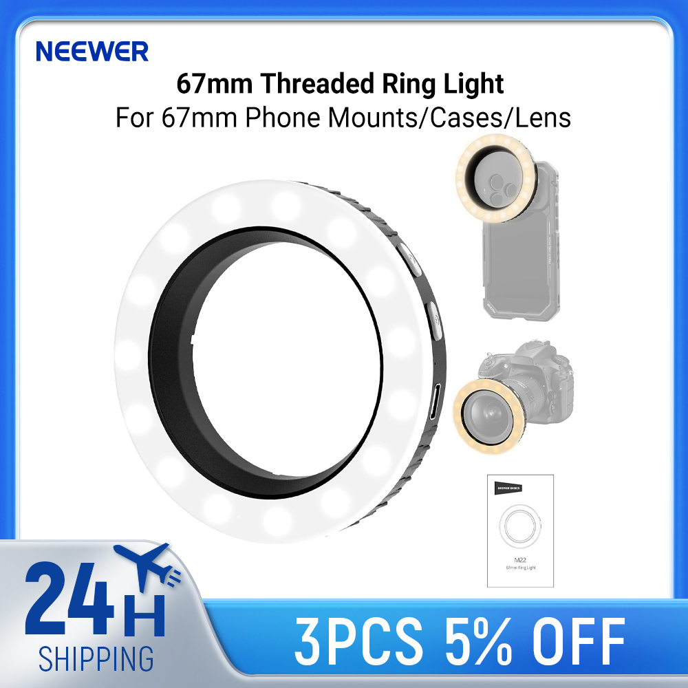 NEEWER Basics 67mm Threaded Ri - Photography Lighting Overhead avis et prix
