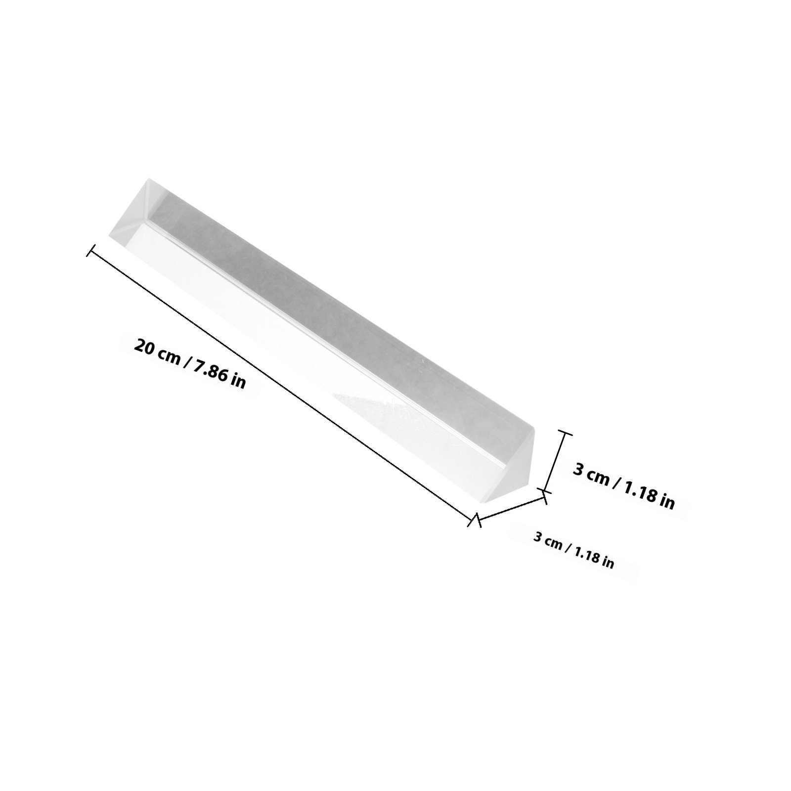 Crystal Triangular Prism for P - Lighting Effect In Photography avis et prix