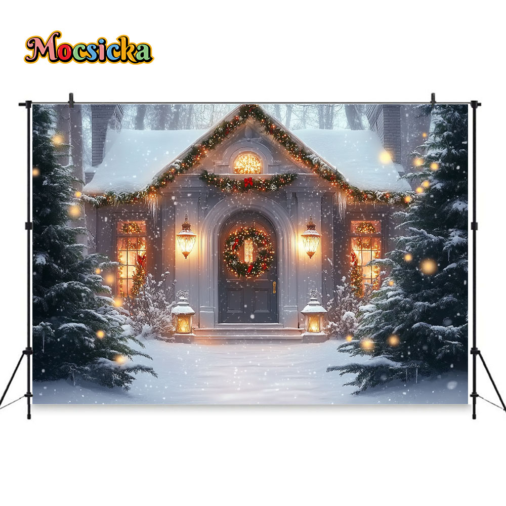 Mocsicka White Christmas Churc - Photography Lighting White Background avis et prix