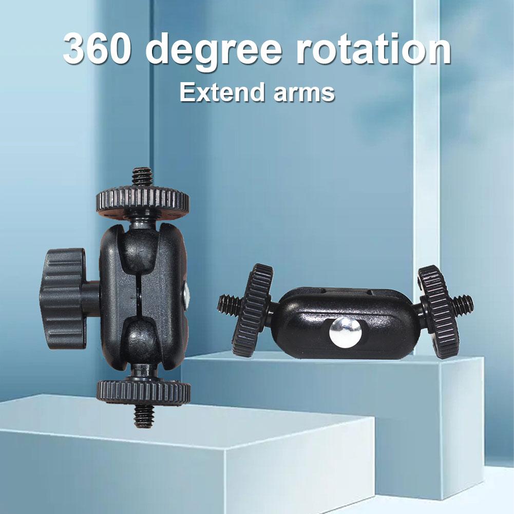 New Double Ball Heads Magic Ar - Photography Video Lighting Kit avis et prix