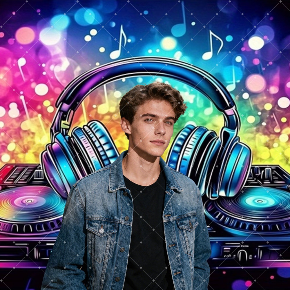 Hip Hop Music DJ Party Decorat - Photography Lighting Backdrop avis et prix