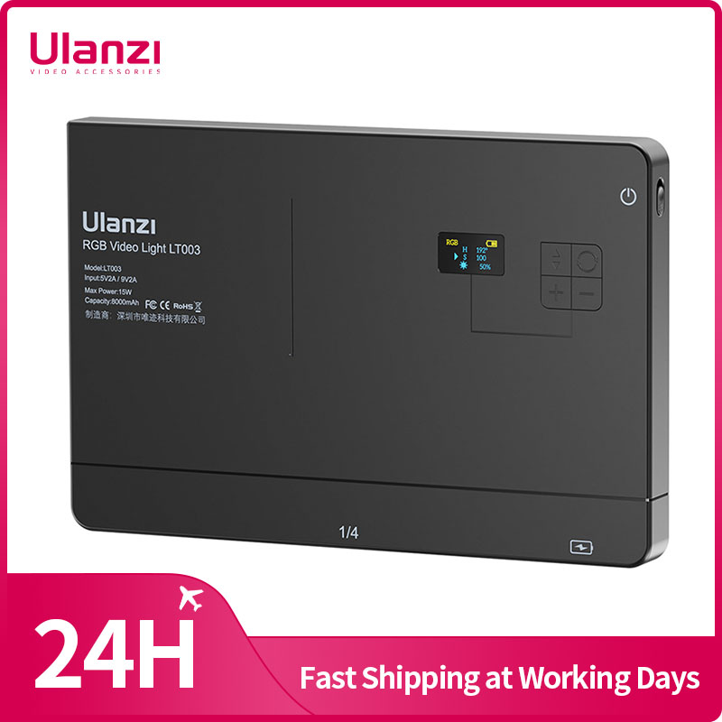 Ulanzi LT003 15W RGB Video Lig - Photography Lighting Board avis et prix