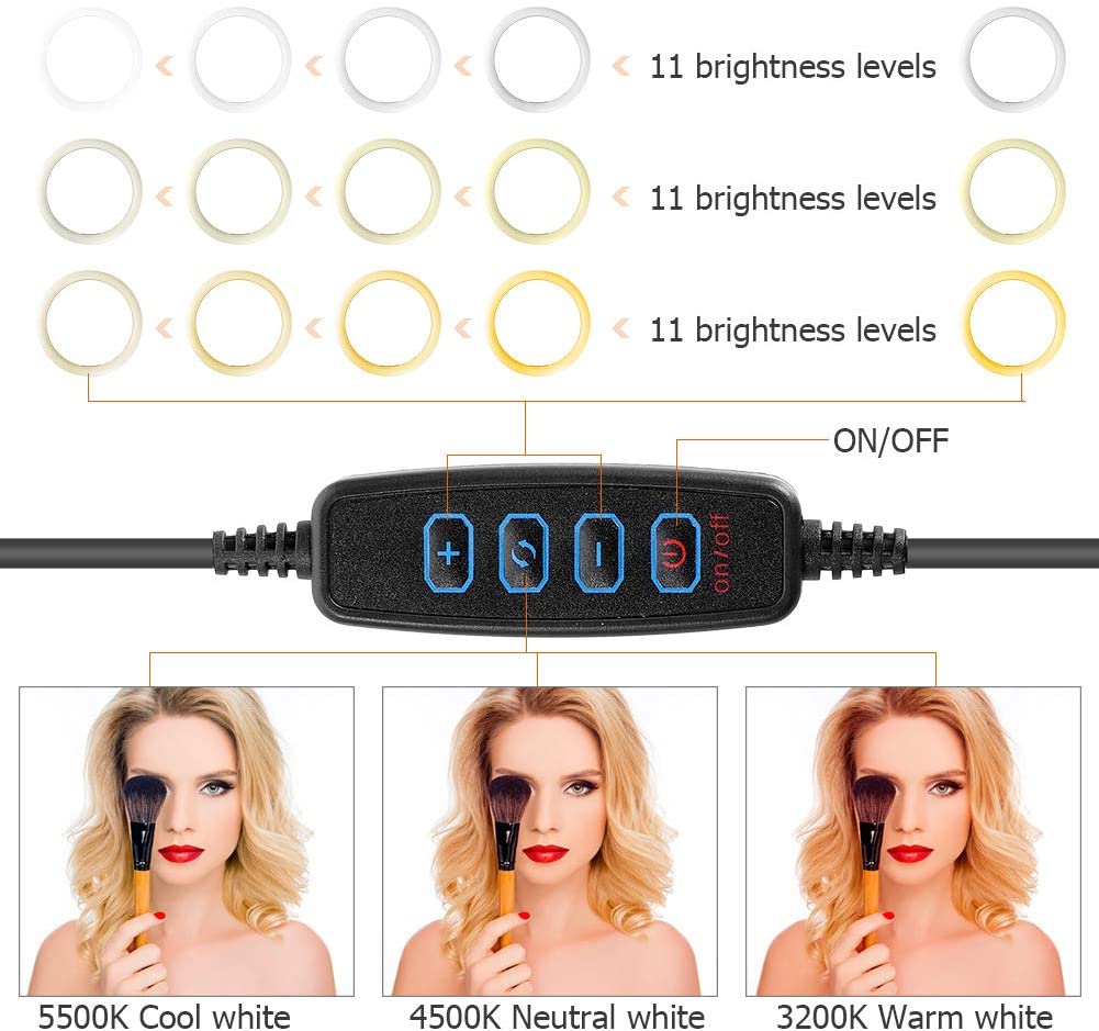 LED Photography RingLight 3 Mo - Photography Lighting Overhead avis et prix