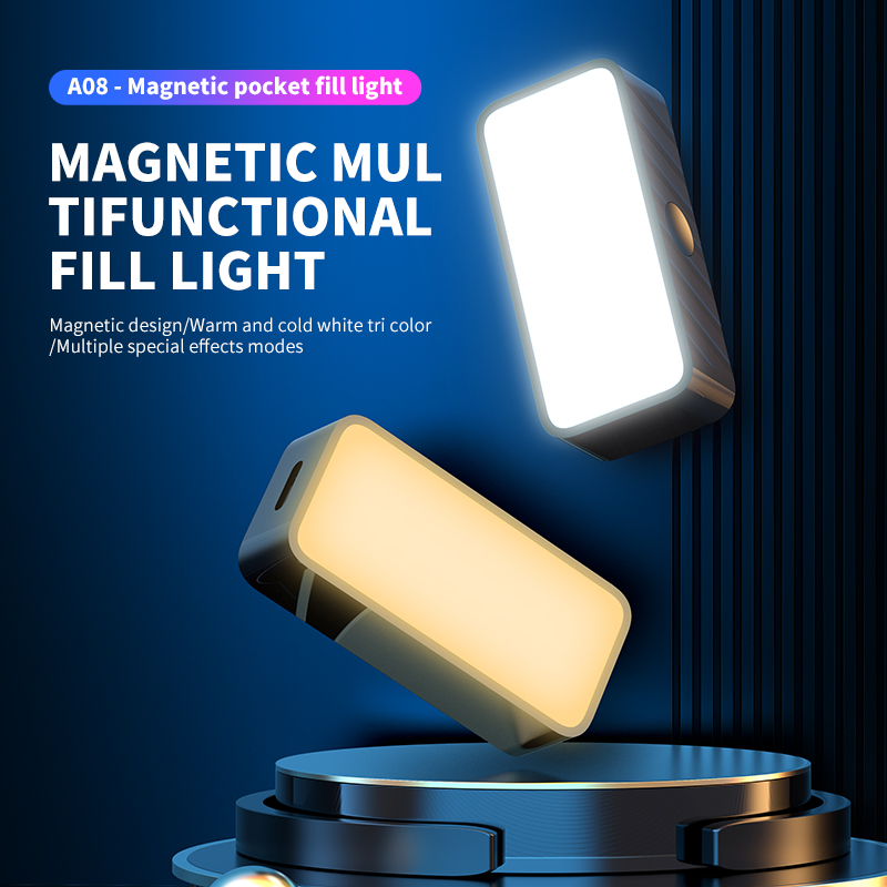 Magnetic Portable Mini Selfie  - Photography Lighting Spotlight avis et prix