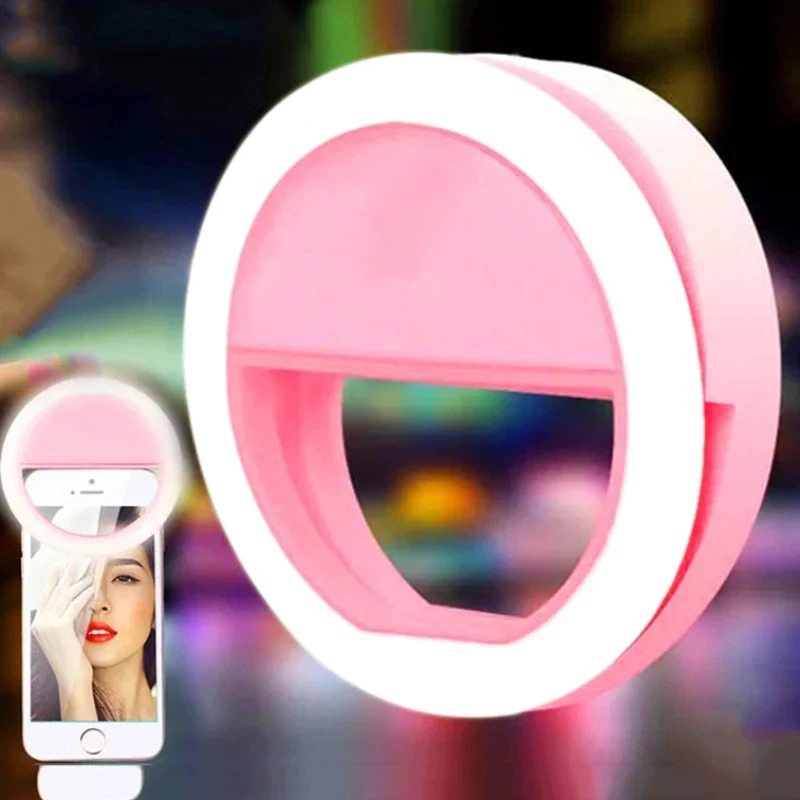1-4 pcs LED Selfie Ring Fill L - Photography Lighting Overhead avis et prix