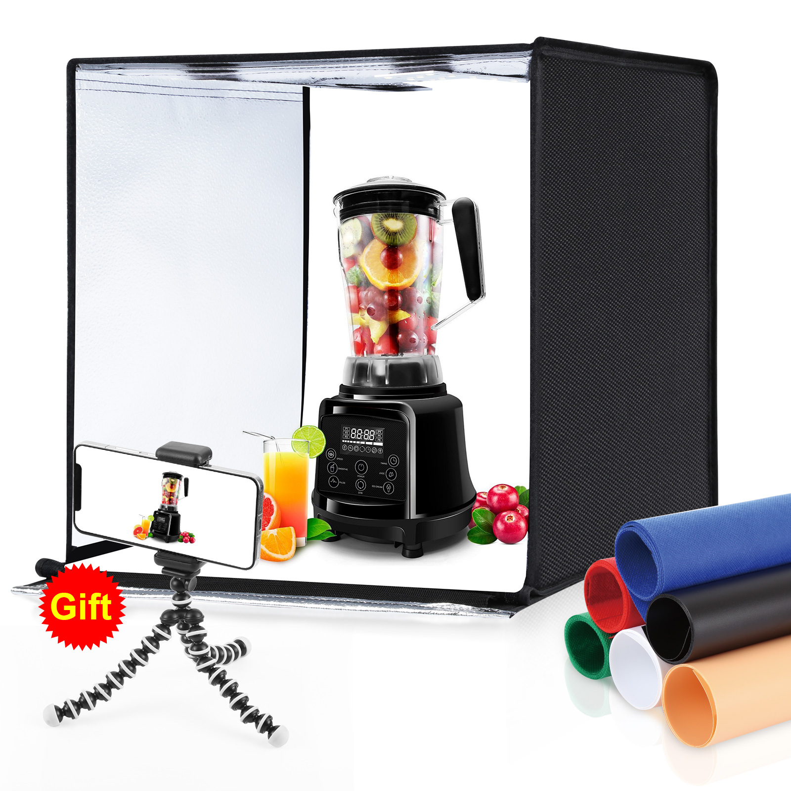 PULUZ 60cm Photo Studio Light  - Photography Video Lighting Kit avis et prix