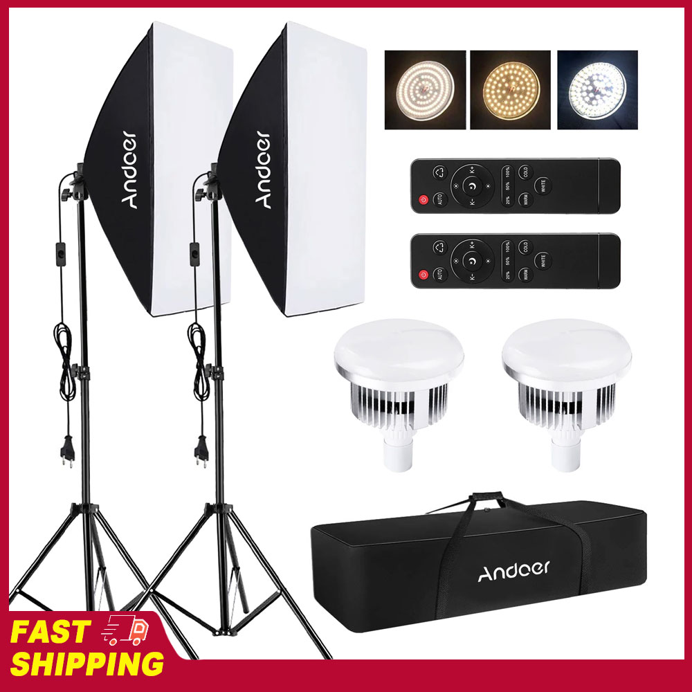 Andoer Softbox Lighting Set St - Photography Video Lighting Kit avis et prix