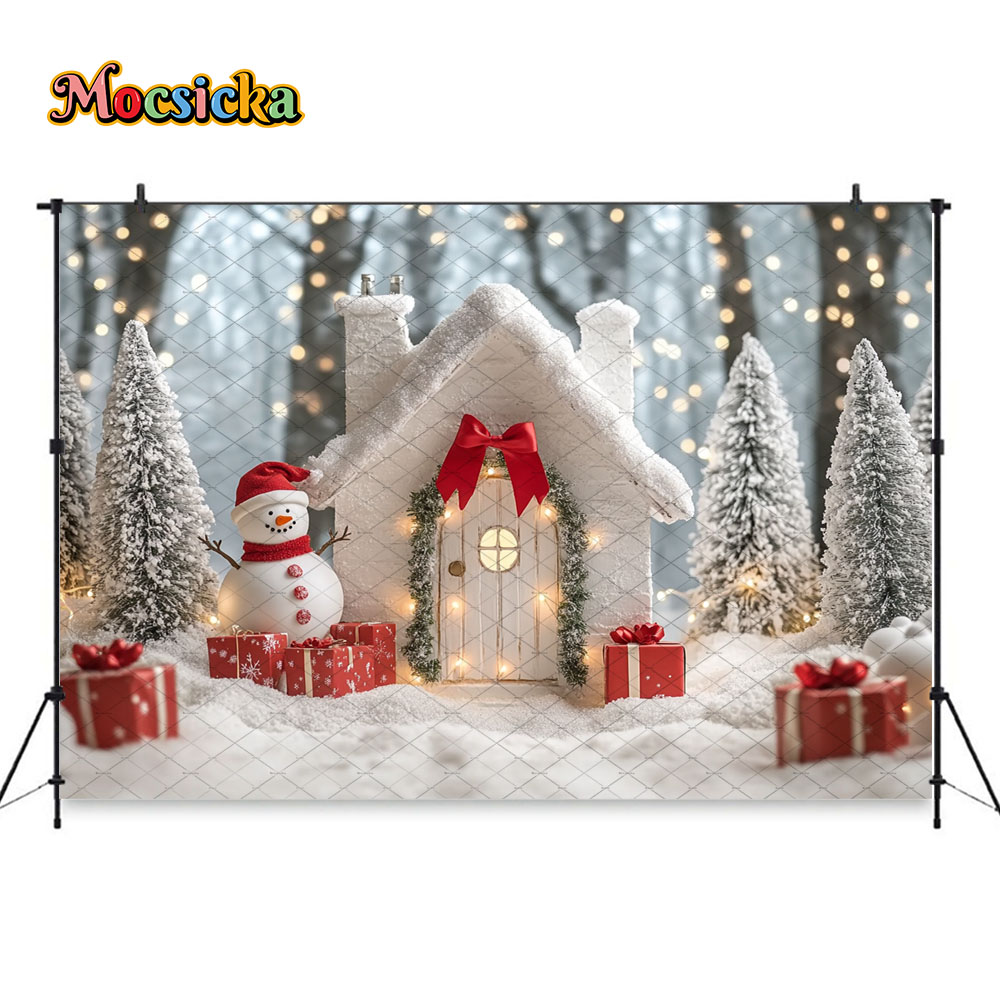 Mocsicka White Christmas House - Photography Lighting White Background avis et prix