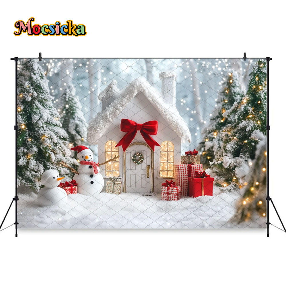 Mocsicka White Christmas House - Photography Lighting White Background avis et prix