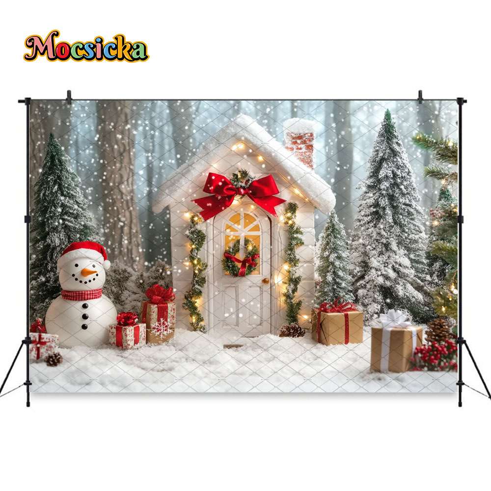 Mocsicka White Christmas House - Photography Lighting White Background avis et prix