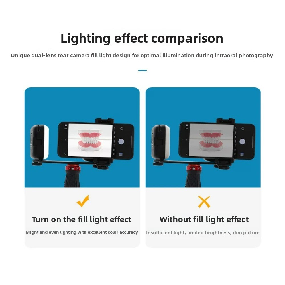 Dental Photography Light, Blue - Photography Video Lighting Kit avis et prix