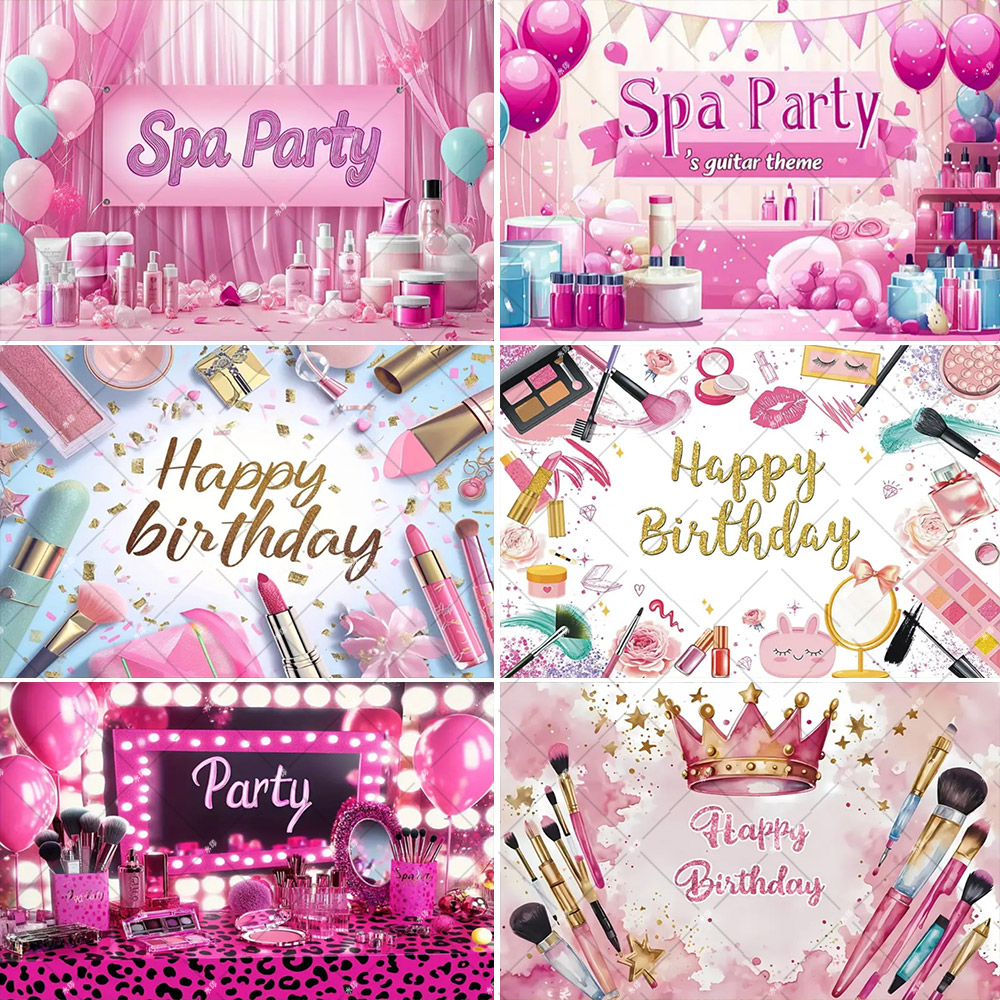Pink Beauty Makeup Spa Theme S - Photography Lighting Backdrop avis et prix