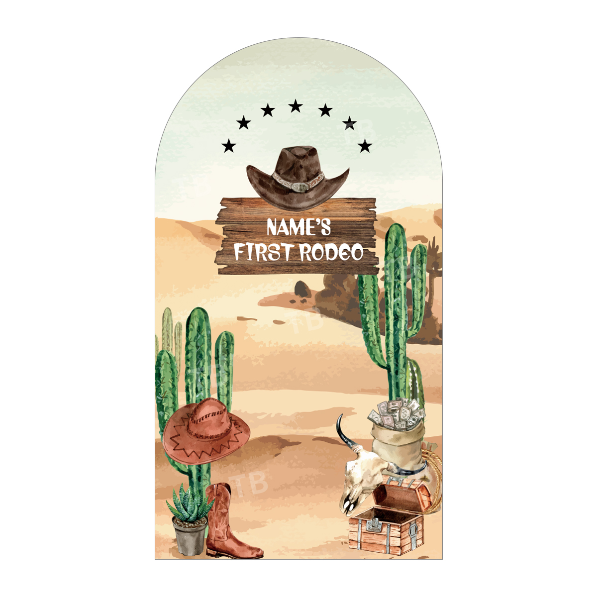 First Rodeo Arch Backdrop Cove - Photography Lighting Backdrop avis et prix