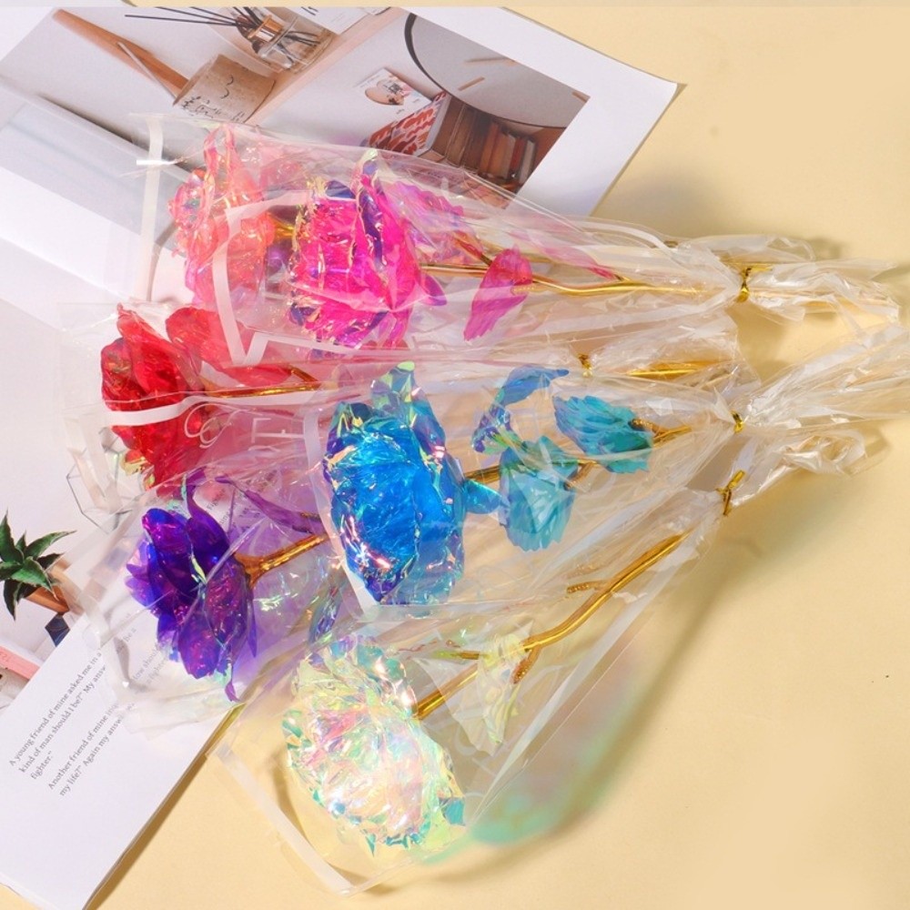 Glowing Gold Foil Rose Flower  - Photography Lighting Simulation avis et prix