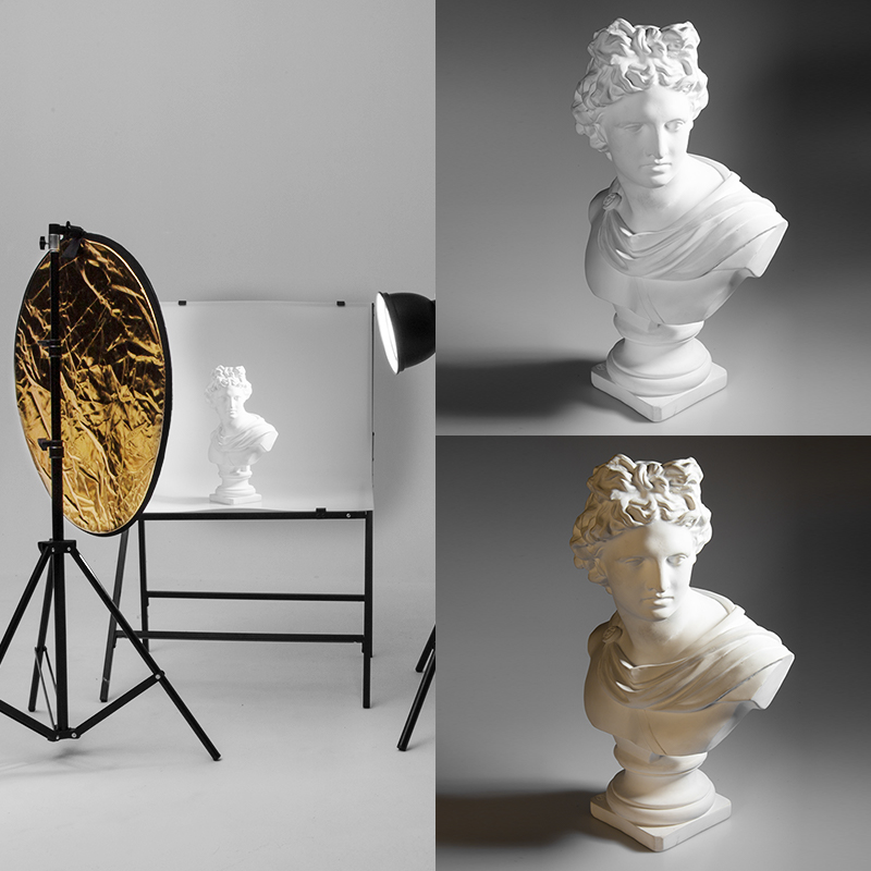 AMBITFUL 2in1 60cm 80cm 110cm  - Reflector Disc Silver avis et prix