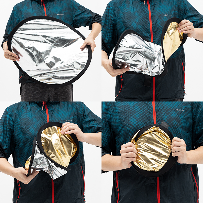 AMBITFUL 2in1 60cm 80cm 110cm  - Reflector Disc Silver avis et prix