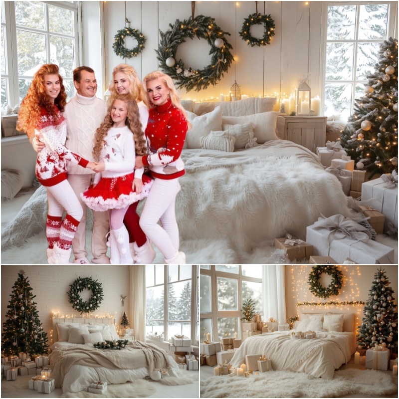 Winter Christmas Photo Photogr - Photography Lighting White Background avis et prix