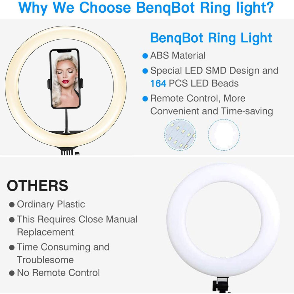 26 33CM Video Lights Dimmable  - Photography Lighting Overhead avis et prix