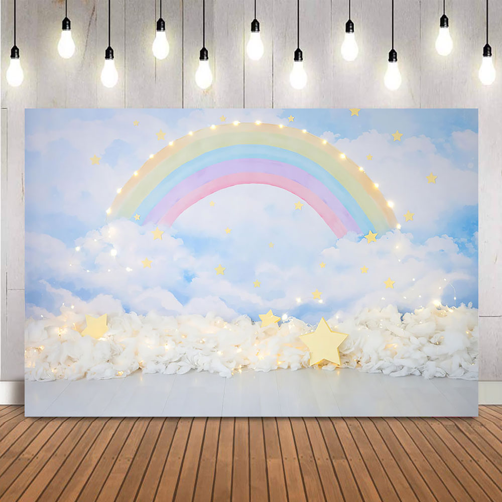 Blue Sky and White Clouds Back - Photography Lighting White Background avis et prix