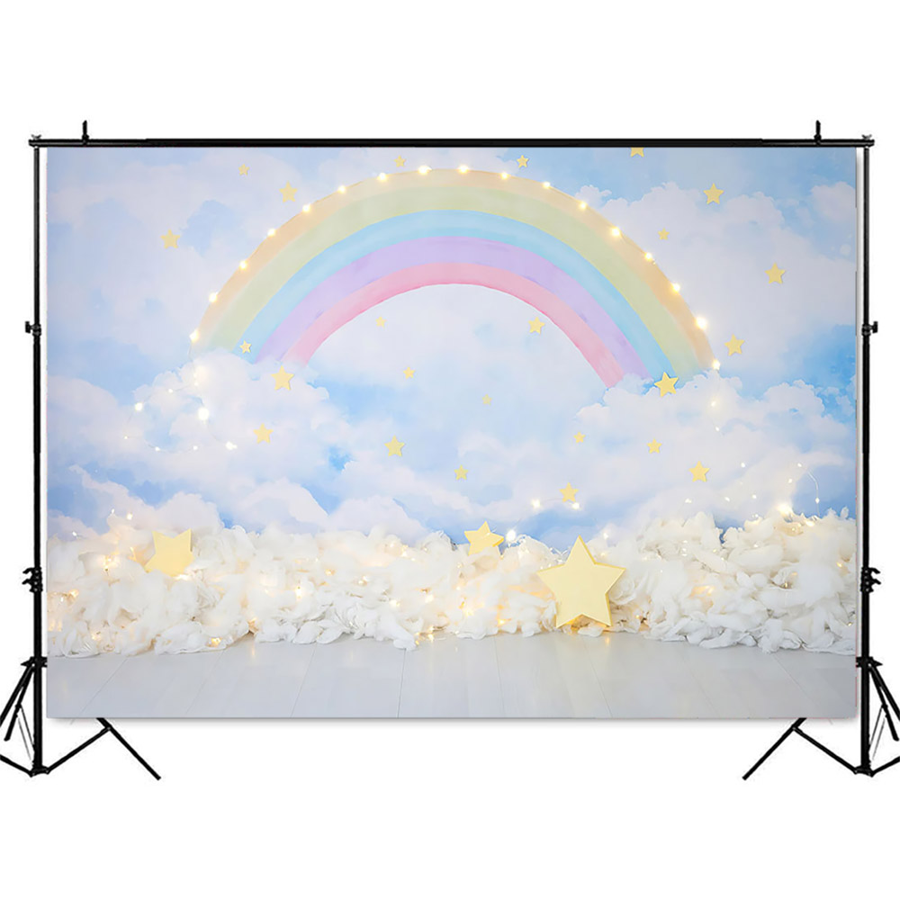 Blue Sky and White Clouds Back - Photography Lighting White Background avis et prix