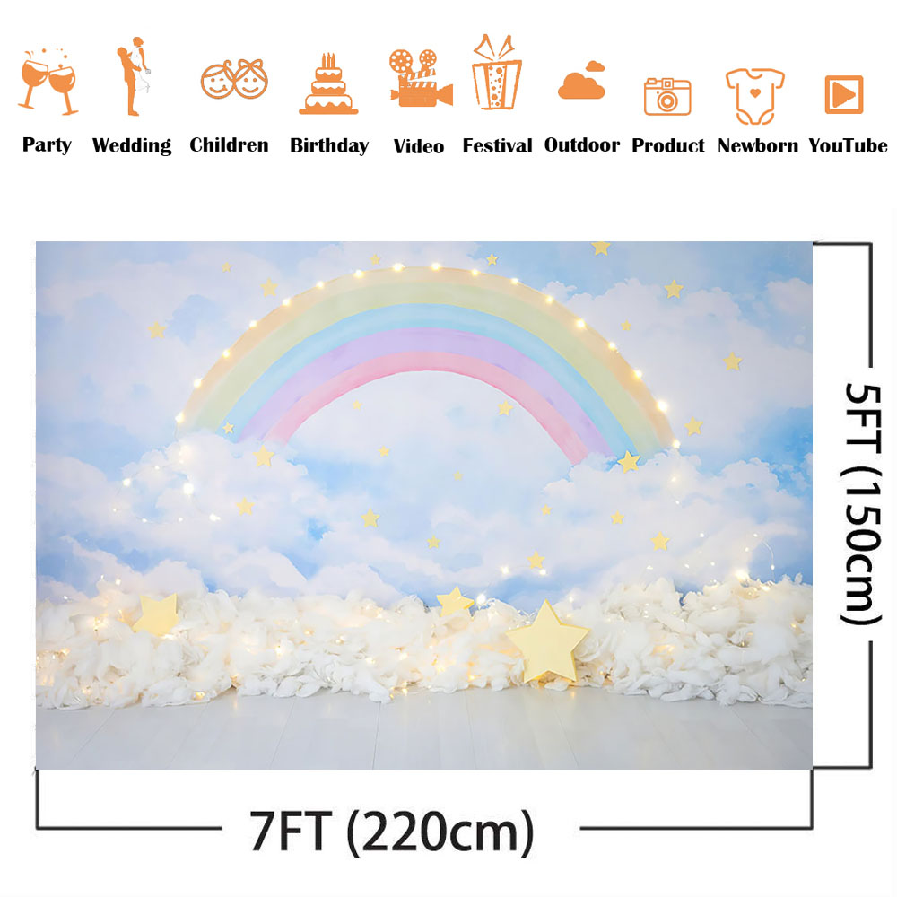 Blue Sky and White Clouds Back - Photography Lighting White Background avis et prix